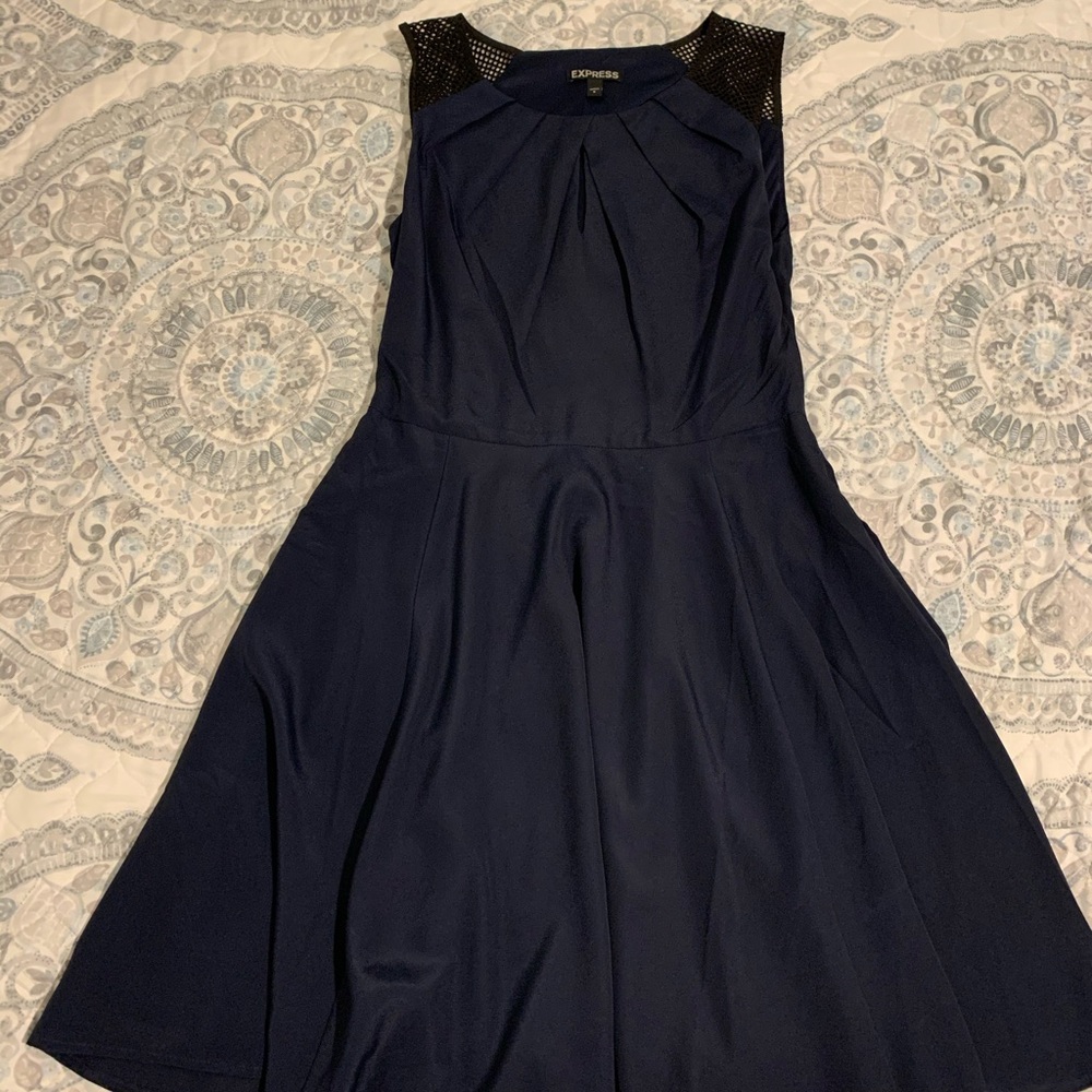 Blue Express Dress
